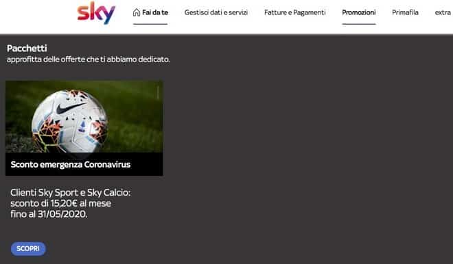 Promozioni Sky